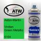 Preview: Aston-Martin, Virdian Green Metallic, 5104: 400ml Sprühdose, von ATW Autoteile West.